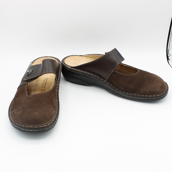 SOLD! Finn Comfort German Made Mary Jane Slides - Picture 4 of 8